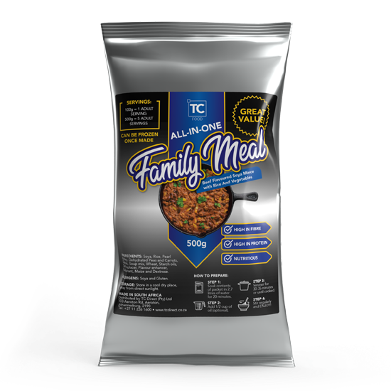 Picture of All In One Family Meal Beef - 500g