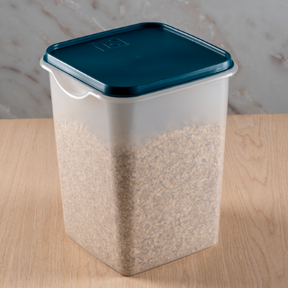 Picture of Easy Store Square With Lid 6Lt - Teal