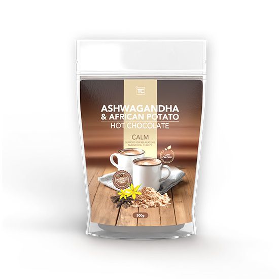 Picture of Ashwaghanda & African Potato Hot Chocolate - 500g