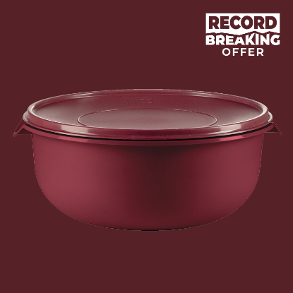 Picture of Bowl With Lid 14Lt - Cherry